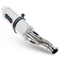Exhaust compatible with Ktm SMT 890 2025-2026, Albus Evo4, Homologated legal slip-on exhaust including removable db killer and link pipe 