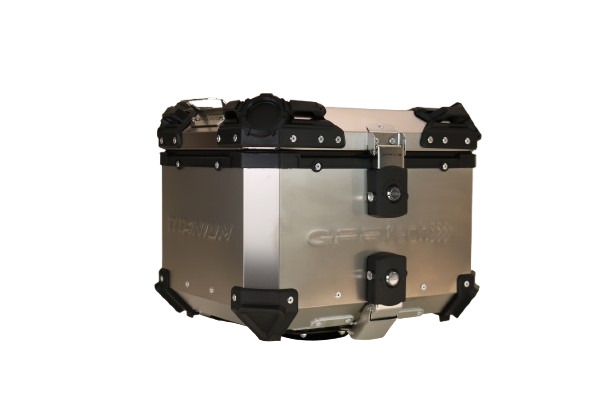  Bmw R 1250 Gs 2019/2020 e4 GPR TECH BAULETTO IN TITANIO TOP CASE ALPI-TECH 35 LT. SERIE TITANIUM CON PIASTRA SPECIFICA 