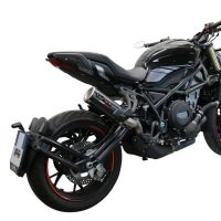 Scarico GPR compatibile con  Benelli 752 S 2019-2021, M3 Poppy , Scarico omologato, silenziatore con db killer estraibile e raccordo specifico