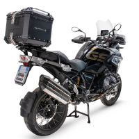 TOP CASE - BAULETTO GPR TECH COMPATABILE CON Bmw R 1250 Gs 2019/2020 e4 GPR TECH BAULETTO TOP CASE ALPI-TECH 35 LT. COLORE NERO CON PIASTRA SPECIFICA 