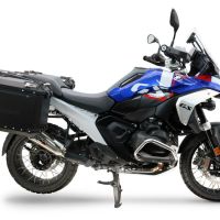 GPR TECH COMPATIBILE CON Bmw R 1300 GS Adventure 2024/2026 GPR TECH COPPIA DI VALIGIE LATERAL,I COLORE NERO, SERIE ALPI-TECH 38 LT. + 38 LT. CON TELAIO SPECIFICO 
