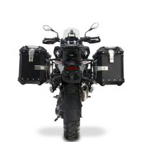 GPR TECH COMPATIBILE CON Bmw R 1300 GS Adventure 2024/2026 GPR TECH COPPIA DI VALIGIE LATERAL,I COLORE NERO, SERIE ALPI-TECH 38 LT. + 38 LT. CON TELAIO SPECIFICO 