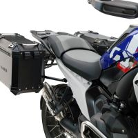 GPR TECH COMPATIBILE CON Bmw R 1300 GS Adventure 2024/2026 GPR TECH COPPIA DI VALIGIE LATERAL,I COLORE NERO, SERIE ALPI-TECH 38 LT. + 38 LT. CON TELAIO SPECIFICO 