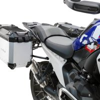 GPR TECH COMPATIBILE CON Bmw R 1300 GS 2024/2026 GPR TECH COPPIA DI VALIGIE LATERALI ARGENTO ALPI-TECH 38 LT. + 38 LT. CON TELAIO SPECIFICO 
