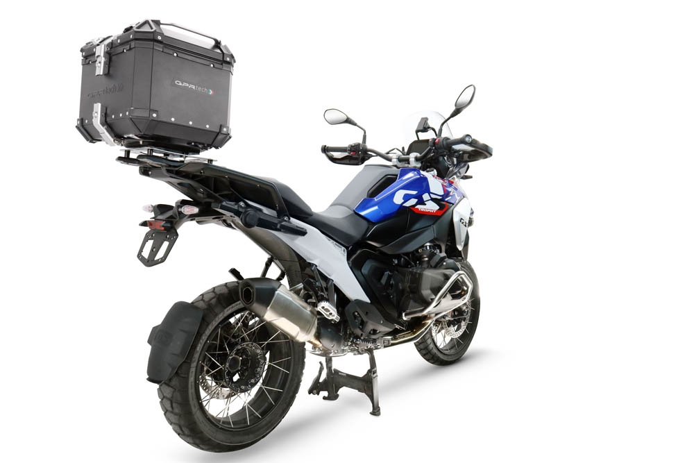 TOP CASE - BAULETTO GPR TECH COMPATIBILE CON Bmw R 1300 GS 2024/2026 GPR TECH BAULETTO TOP CASE ALPI-TECH 35 LT. COLORE NERO CON PIASTRA PER PORTA PACCHI ORIGINALE 
