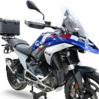 TOP CASE - BAULETTO GPR TECH COMPATIBILE CON Bmw R 1300 GS 2024/2026 GPR TECH BAULETTO TOP CASE ALPI-TECH 45 LT. COLORE NERO CON PIASTRA PER PORTA PACCHI ORIGINALE 