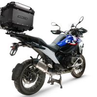 TOP CASE - BAULETTO GPR TECH COMPATIBILE CON Bmw R 1300 GS 2024/2026 GPR TECH BAULETTO TOP CASE ALPI-TECH 55 LT COLORE NERO CON PIASTRA PER PORTA PACCHI ORIGINALE 