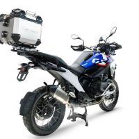  Bmw R 1300 GS 2024/2026 GPR TECH BAULETTO IN TITANIO TOP CASE ALPI-TECH 35 LT. SERIE TITANIUM CON PIASTRA SPECIFICA 