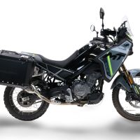 GPR TECH COMPATABILE CON Cf Moto 650 Mt 2019/2020 e4 GPR TECH COPPIA DI VALIGIE LATERAL,I COLORE NERO, SERIE ALPI-TECH 38 LT. + 38 LT. CON TELAIO SPECIFICO 