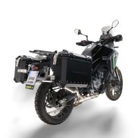 GPR TECH COMPATABILE CON Cf Moto 650 Mt 2019/2020 e4 GPR TECH COPPIA DI VALIGIE LATERAL,I COLORE NERO, SERIE ALPI-TECH 38 LT. + 38 LT. CON TELAIO SPECIFICO 