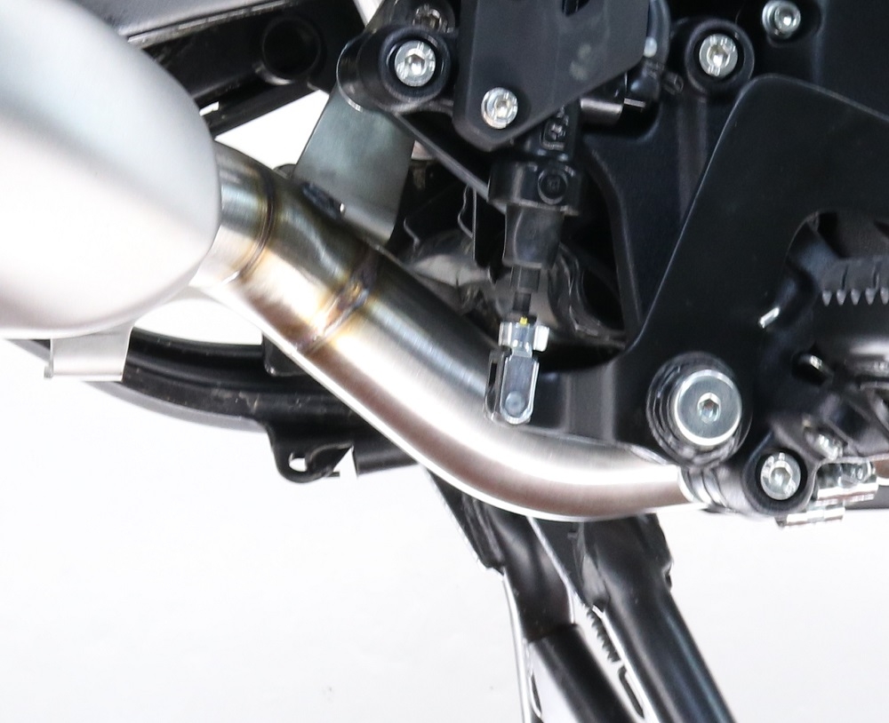 Exhaust compatible with Royal Enfield Guerrilla 450 2024-2025, Cut-Box Racing, ORIGINAL-BOX Eliminator 