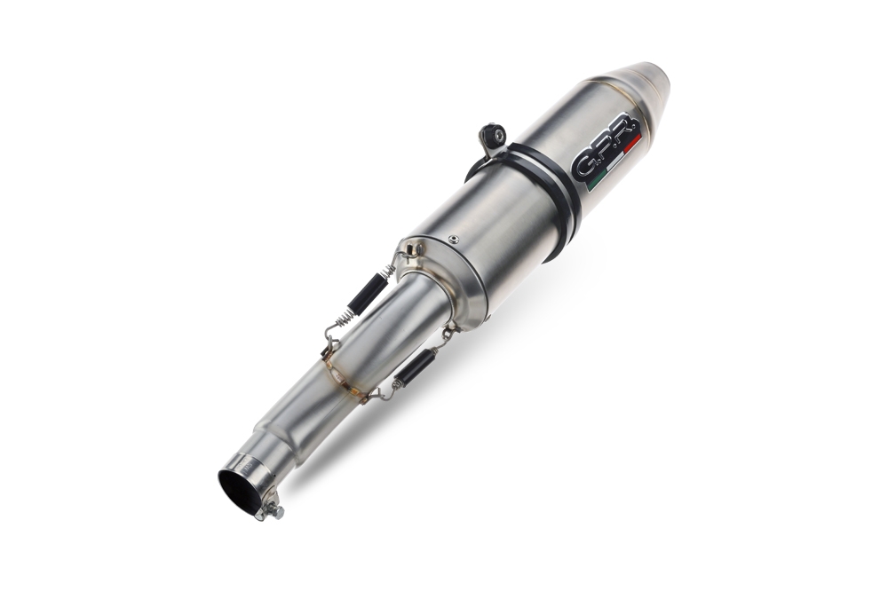 Scarico compatibile con Access Baja 300 2005-2021, Deeptone Atv, Scarico completo omologato,fornito con db killer estraibile e collettore