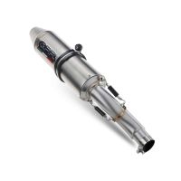 Scarico compatibile con Access SP 400 2015-2022, Deeptone Atv, Scarico omologato, silenziatore con db killer estraibile e raccordo specifico