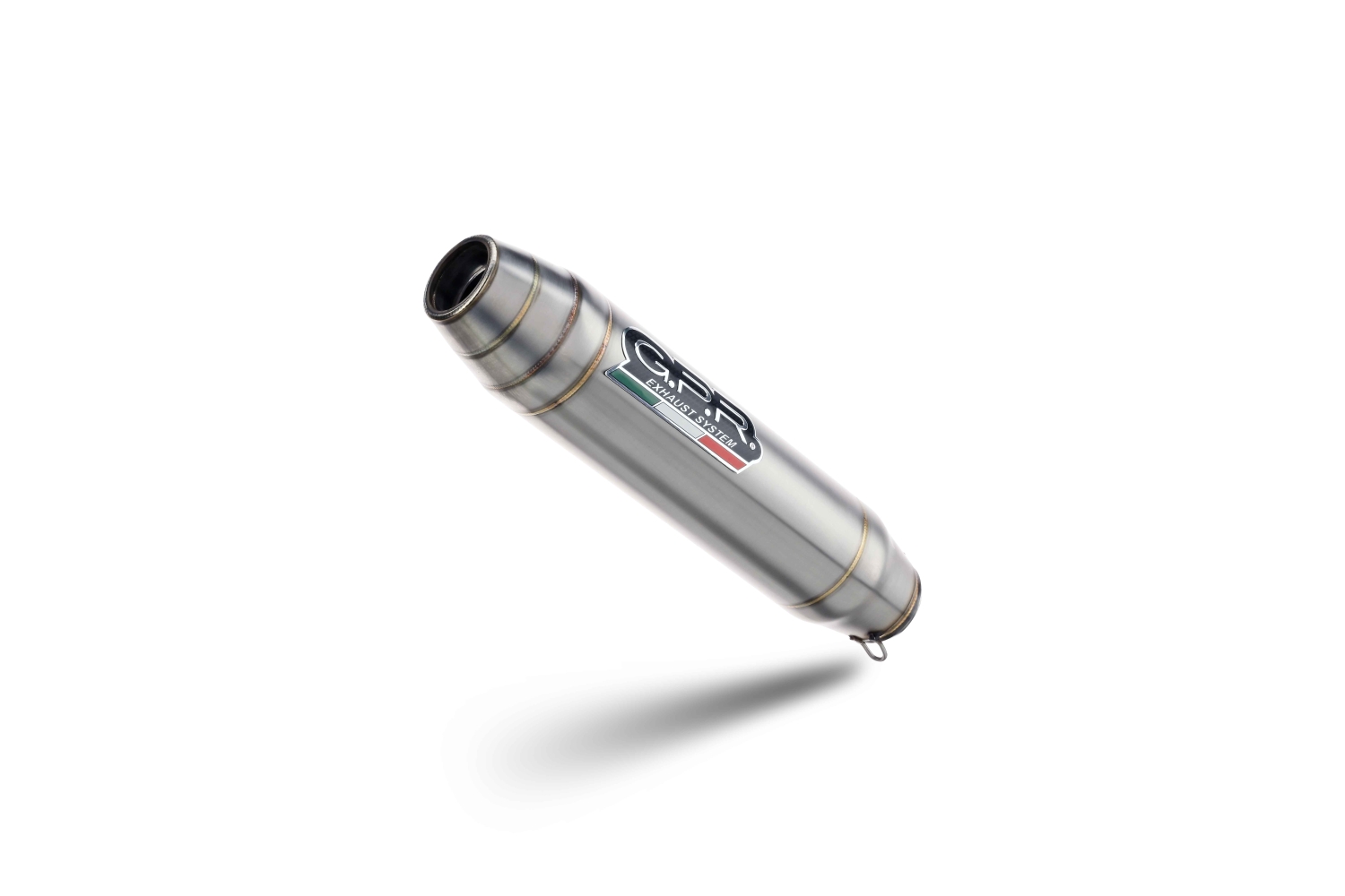 Exhaust compatible with Ktm Adventure 890 2025-2026, Deeptone Inox, Racing slip-on exhaust including link pipe 