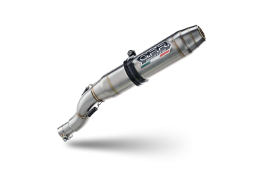 Exhaust compatible with F.B. Mondial Sport Classic 125 -Pagani 1948 2021-2023, Deeptone Inox, Racing full system exhaust 