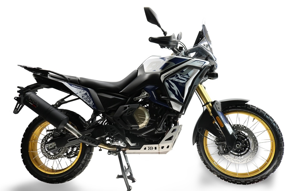 GPR TECH COMPATIBILE CON Voge DS 800 Rally 2025/2026 GPR TECH Paracoppa Titanio / Titanium Skid Plate 