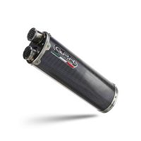 Exhaust compatible with Suzuki V-STROM DL 800 DE - SE 2023-2025, Dual Poppy, Homologated legal slip-on exhaust including removable db killer and link pipe 