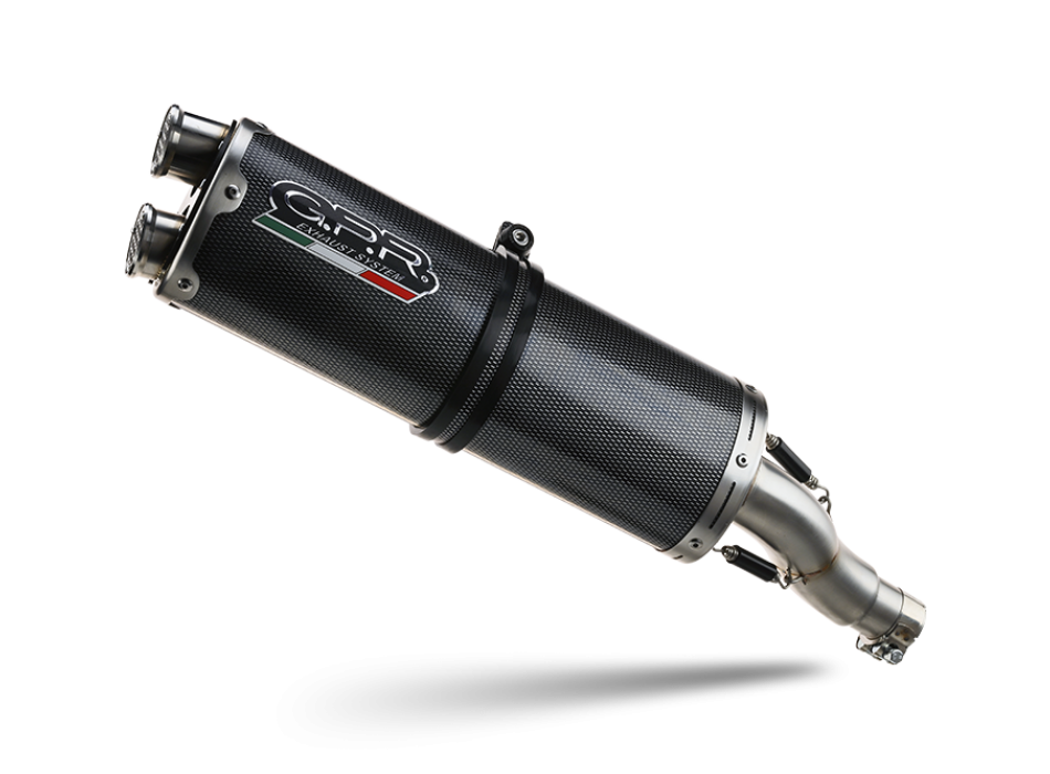 Exhaust compatible with Ktm Duke 890 2021-2024, Dual Poppy 