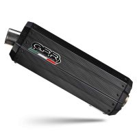 Exhaust compatible with Ktm LC 8 Super Adventure 1290 R 2021-2024, Sonic Poppy, Homologated legal full system exhaust, including removable db killer and catalyst 