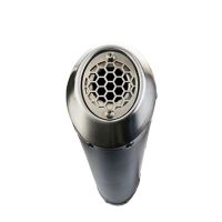 Exhaust compatible with Yamaha Zuma 125 2009-2015, Evo4 Road, Homologated legal full system exhaust, including removable db killer and catalyst 