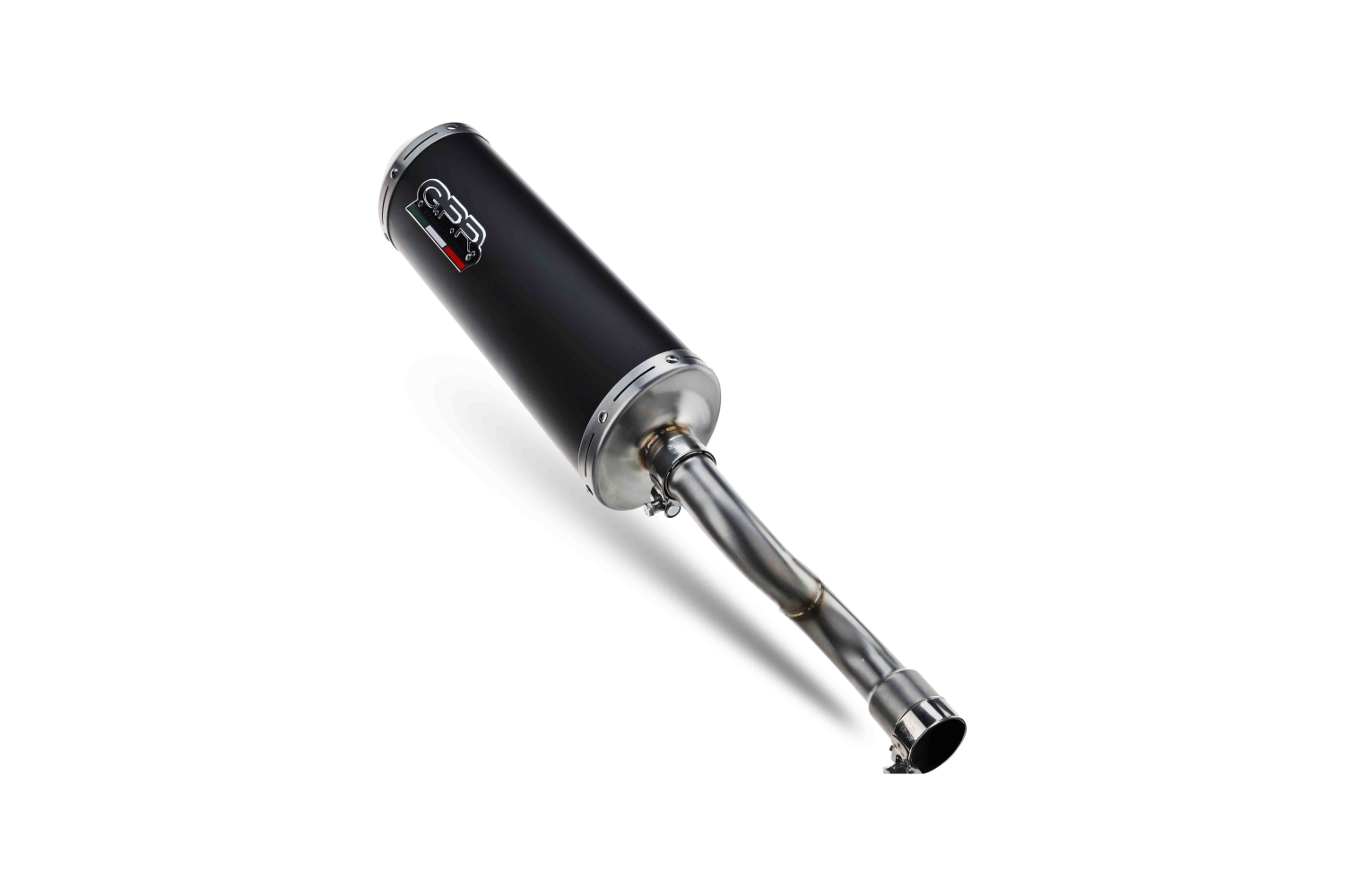Exhaust compatible with Yamaha Zuma 125 2009-2015, Evo4 Road, Homologated legal full system exhaust, including removable db killer and catalyst 