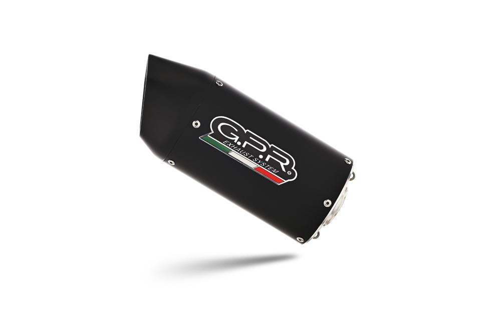 Scarico compatibile con Husqvarna Svartpilen 401 2021-2023, Furore Evo4 Nero, Scarico omologato, silenziatore con db killer estraibile e raccordo specifico