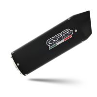 Scarico compatibile con Aprilia Tuono R 1000 Factory 2006-2010, Furore Nero, Coppia di terminali di scarico omologati, forniti con db killer removibili e raccordi specifici