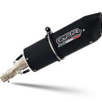 Scarico compatibile con Husqvarna Enduro 701 2015-2016, Furore Nero, Scarico omologato, silenziatore con db killer estraibile e raccordo specifico