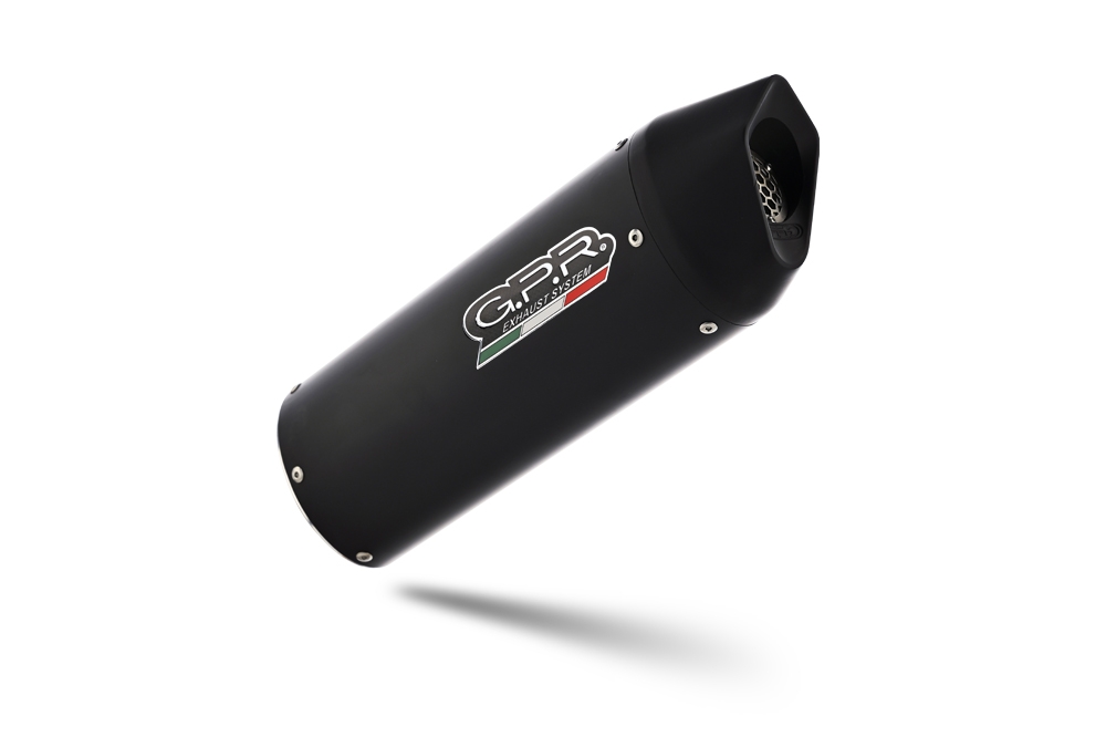 Scarico compatibile con Husqvarna Enduro 701 2021-2024, Furore Evo4 Nero, Terminale di scarico omologato,fornito con db killer estraibile,catalizzatore e collettore