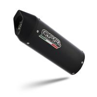 Exhaust compatible with Ktm SMT 890 2025-2026, Furore Evo4 Nero, Homologated legal slip-on exhaust including removable db killer and link pipe 