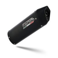Exhaust compatible with Ktm Smc 690 R 2007-2016, Furore Nero, Homologated legal full system exhaust, including removable db killer 