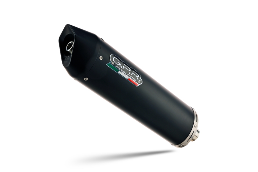 Exhaust compatible with Yamaha Zuma 125 2009-2015, Furore Nero, Racing full system exhaust, including removable db killer 