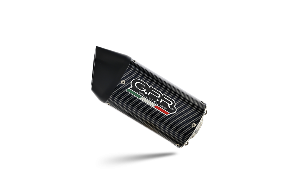 Exhaust compatible with Suzuki Gsx-S 1000 2015-2016, Furore Poppy, Homologated legal slip-on exhaust including removable db killer and link pipe 
