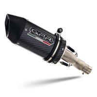 Scarico compatibile con Honda Crf 300 L - Rally 2021-2024, Furore Poppy, Terminale di scarico Racing, con raccordo specifico e db killer estraibile, non conforme per uso stradale