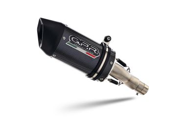 Scarico compatibile con Honda Dn-01 2008-2010, Furore Poppy, Scarico omologato, silenziatore con db killer estraibile e raccordo specifico