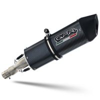 Scarico compatibile con Bmw R 1200 St -Rt 2003-2008, Furore Poppy, Scarico omologato, silenziatore con db killer estraibile e raccordo specifico