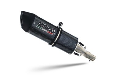 Scarico compatibile con Beta Alp 4.0 2005-2016, Furore Poppy, Terminale di scarico omologato,fornito con db killer estraibile,catalizzatore e collettore