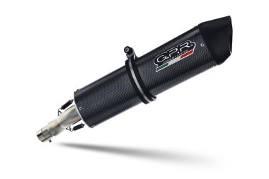 Scarico compatibile con Bmw G 650 Gs -Sertao 2010-2016, Furore Poppy, Scarico omologato, silenziatore con db killer estraibile e raccordo specifico
