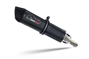 Scarico compatibile con Aprilia Rx 125 2018-2020, Furore Evo4 Poppy, Terminale di scarico omologato, fornito con db killer estraibile, catalizzatore e raccordo specifico