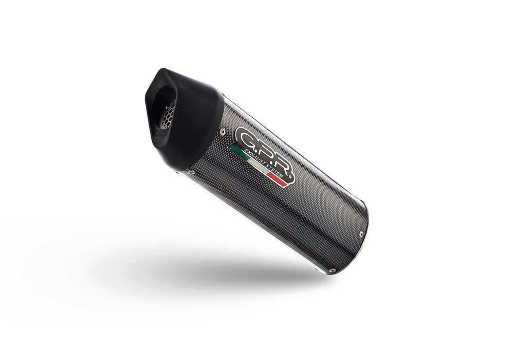 Scarico compatibile con Fantic Motor XMF 125 2025-2026, Furore Evo4 Poppy, Terminale di scarico omologato,fornito con db killer estraibile,catalizzatore e collettore