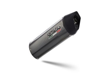 Scarico compatibile con Husqvarna TE 410 E 2005-2006, Furore Poppy, Terminale di scarico semi-completo, omologato, con db killer estraibile e raccordo specifico