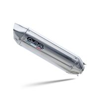 Scarico GPR compatibile con  Suzuki V-Strom 650 2021-2025, Furore-X Inox, Scarico semi-completo omologato,fornito con db killer estraibile,catalizzatore e collettore