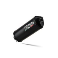 Scarico compatibile con Moto Guzzi Stelvio 1200 4V 2008-2010, Ghisa , Scarico omologato, silenziatore con db killer estraibile e raccordo specifico