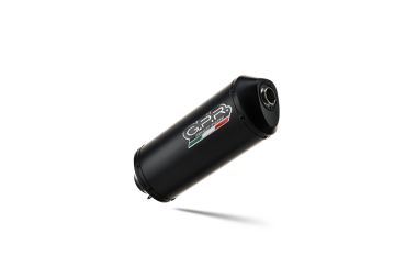 Scarico compatibile con Moto Guzzi Stelvio 1200 4V 2008-2010, Ghisa , Scarico omologato, silenziatore con db killer estraibile e raccordo specifico