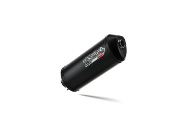 Scarico compatibile con Moto Guzzi Stelvio 1200 4V 2008-2010, Ghisa , Scarico omologato, silenziatore con db killer estraibile e raccordo specifico