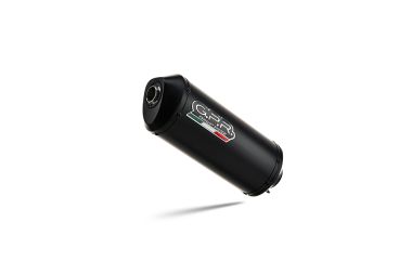 Scarico compatibile con Suzuki Drz 400 SM 2005-2025, Ghisa , Terminale di scarico omologato, fornito con db killer estraibile, catalizzatore e raccordo specifico