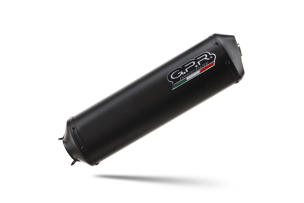Exhaust compatible with Bmw R 1150 R 2000-2006, Ghisa , Homologated legal slip-on exhaust including removable db killer and link pipe 