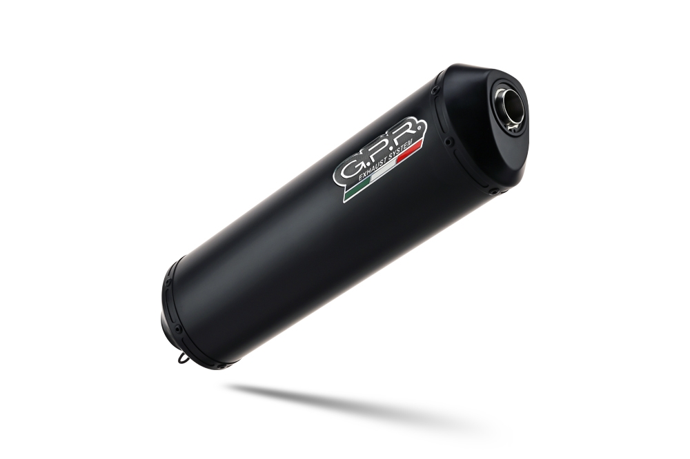 Exhaust compatible with Bmw R 1150 R 2000-2006, Ghisa , Homologated legal slip-on exhaust including removable db killer and link pipe 
