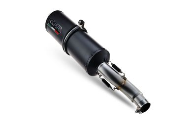 Scarico compatibile con Suzuki Drz 400 SM 2005-2025, Ghisa , Scarico completo omologato,fornito con db killer estraibile e collettore