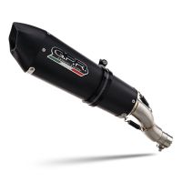 GPR escape compatível com ApriliaRS 45720242025New Gpe Black titaniumScarico completo omologato,fornito con db killer estraibile,catalizzatore e collettore